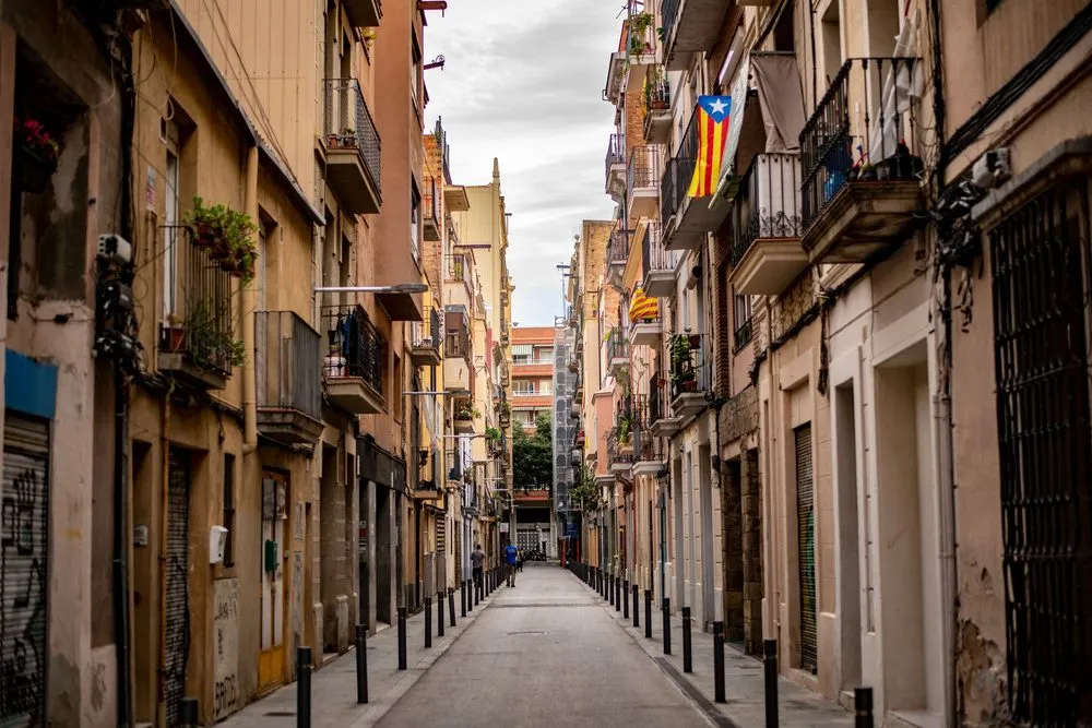 A street in Barcelona
