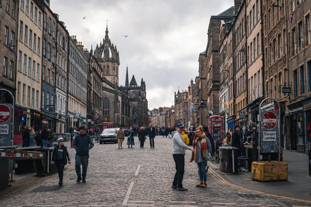 A street in Edinburgh